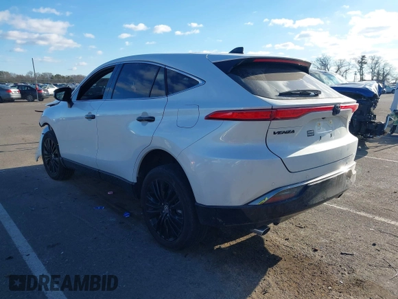 2024 Toyota Venza LE with VIN JTEAAAAH2RJ158676, listed as a IAAI auction lot 41342850 with 11,429 mi miles and . Bid and sale history available at DreamBid. Image 3.