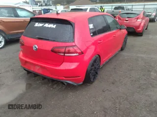 2018 Volkswagen Golf GTI S with VIN 3VW447AU5JM293826, listed as a IAAI auction lot 41836972 with 75,008 mi miles. Bid and sale history available at carsss.com. Image 4.