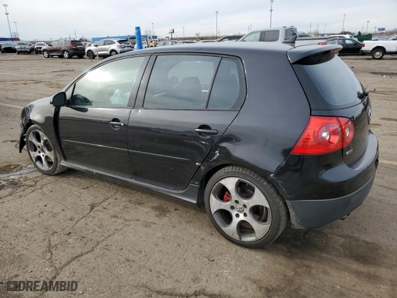 2009 Volkswagen GTI with VIN WVWHV71K59W105141, listed as a Copart auction lot 80343774 with 172,163 mi miles and Salvage Title. Bid and sale history available at carsss.com. Image 2.
