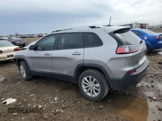 2021 Jeep Cherokee Latitude with VIN 1C4PJLCB4MD155837, listed as a Copart auction lot 54418245 with 54,232 mi miles and Salvage title. Bid and sale history available at DreamBid. Image 2.