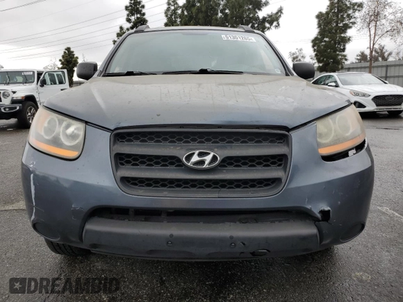 2009 Hyundai Santa Fe GLS z VIN 5NMSG13D59H237041, wystawiony jako Copart lot #51301265 z przebiegiem 202 841 mil mil oraz Szkoda całkowita • Salvage title. Historia ofert i sprzedaży dostępna na DreamBid. Obrazek 5.