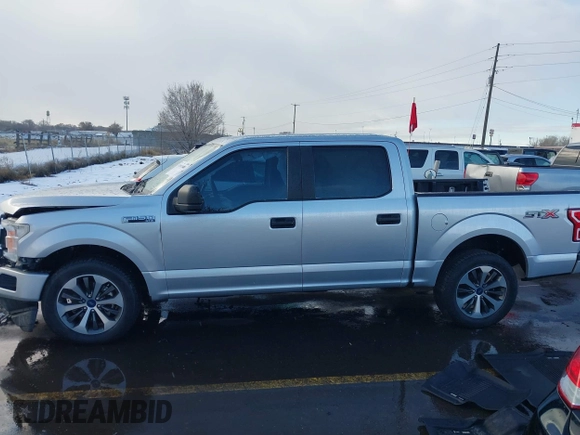 2019 Ford F-150 XL with VIN 1FTEW1C54KFD48711, listed as a IAAI auction lot 41601800 with 94,295 mi miles and . Bid and sale history available at carsss.com. Image 14.