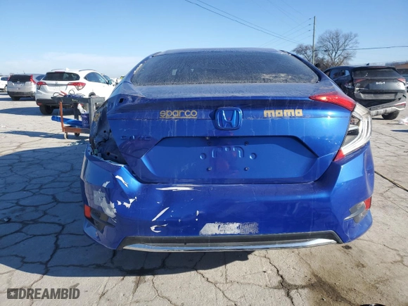 2017 Honda Civic Sedan LX with VIN 19XFC2F50HE046981, listed as a Copart auction lot 46645965 with 0 mi miles and Clean Title. Bid and sale history available at carsss.com. Image 6.