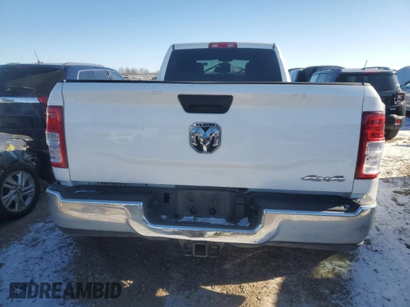 2022 Ram 3500 Tradesman with VIN 3C63RRGLXNG180234, listed as a Copart auction lot 87893705 with 0 mi miles and Salvage Title. Bid and sale history available at carsss.com. Image 6.