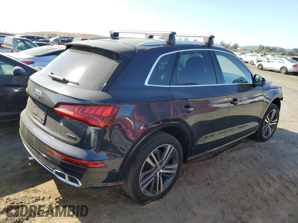 2020 Audi Q5 Premium Plus с VIN WA1E2AFYXL2076525, выставлен на аукционе Copart как лот 69212014 с пробегом 39 619 миль миль и Списание • Salvage title. История ставок и продаж доступна на DreamBid. Изображение 3.