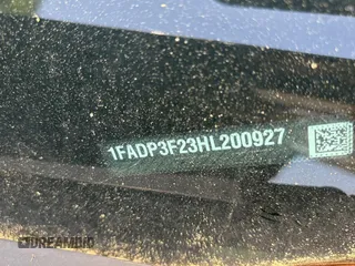 2017 Ford Focus SE with VIN 1FADP3F23HL200927, listed as a Copart auction lot 60996055 with Not provided miles and Clean title. Bid and sale history available at DreamBid. Image 10.