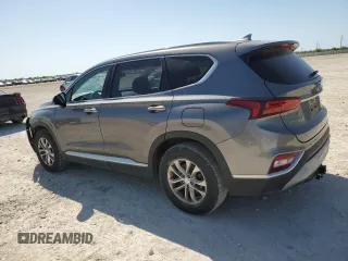 2019 Hyundai Santa Fe SEL with VIN 5NMS33AD0KH128048, listed as a Copart auction lot 52003755 with 103,013 mi miles and Salvage Title. Bid and sale history available at carsss.com. Image 2.