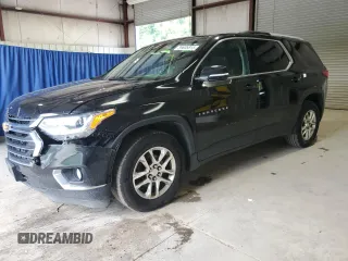 2018 Chevrolet Traverse LT Cloth z VIN 1GNEVGKWXJJ117184, wystawiony jako Copart lot #59635815 z przebiegiem 210 269 mil mil oraz Czysty tytuł • Clean title. Historia ofert i sprzedaży dostępna na DreamBid. Obrazek 1.