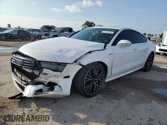 2016 Audi A7 3.0 Premium Plus with VIN WAUWGAFC9GN171076, listed as a Copart auction lot 57143103 with 75,910 mi miles. Bid and sale history available at carsss.com. Image 1.