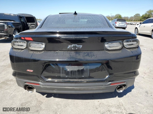2024 Chevrolet Camaro 2LT with VIN 1G1FD1RS4R0118020, listed as a Copart auction lot 75322484 with 11,035 mi miles and Salvage Title. Bid and sale history available at carsss.com. Image 6.