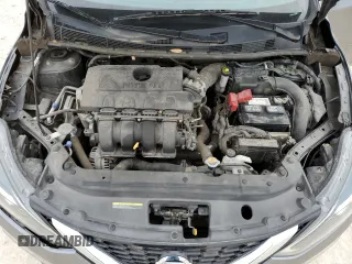 2019 Nissan Sentra SV with VIN 3N1AB7AP7KL622350, listed as a Copart auction lot 53749395 with 69,131 mi miles and Salvage Title. Bid and sale history available at DreamBid. Image 11.