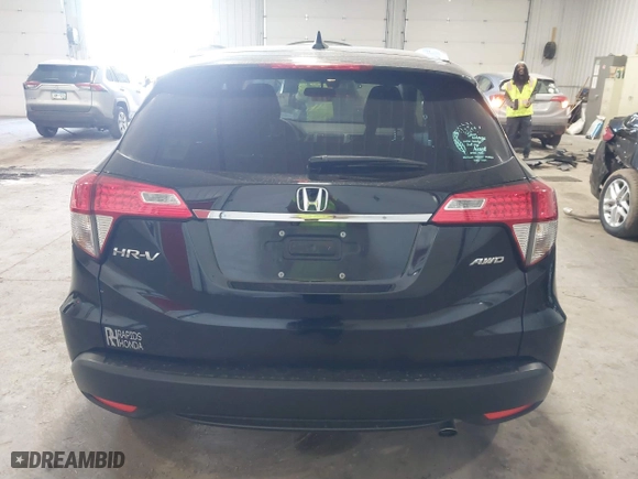 2020 Honda HR-V EX with VIN 3CZRU6H59LM737305, listed as a IAAI auction lot 41679197 with 76,670 mi miles. Bid and sale history available at carsss.com. Image 16.