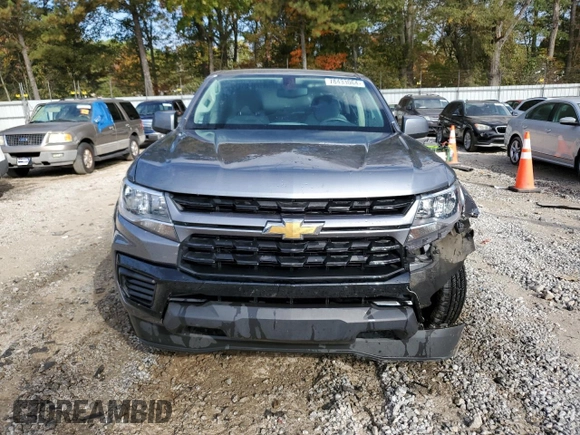 2021 Chevrolet Colorado 2WD Work Truck with VIN 1GCGSBEN8M1299200, listed as a Copart auction lot 41637655 with 51,757 mi miles and Salvage title. Bid and sale history available at DreamBid. Image 5.