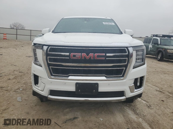 2022 GMC Yukon XL SLT with VIN 1GKS1GKD2NR135678, listed as a Copart auction lot 45760755 with 0 mi miles and Salvage Title. Bid and sale history available at carsss.com. Image 5.