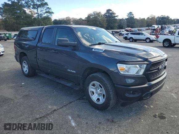2021 Ram 1500 Tradesman z VIN 1C6RRFCG0MN714249, wystawiony jako Copart lot #85542574 z przebiegiem 93 443 mil mil oraz Czysty tytuł • Clean title. Historia ofert i sprzedaży dostępna na DreamBid. Obrazek 4.