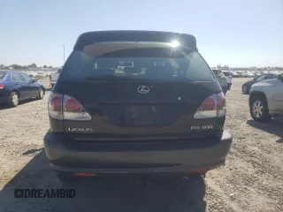 2001 Lexus RX 300 with VIN JTJHF10U810204442, listed as a Copart auction lot 73035264 with 128,076 mi miles and Salvage Title. Bid and sale history available at carsss.com. Image 6.