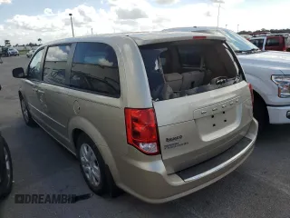 2015 Dodge Grand Caravan SE with VIN 2C4RDGBGXFR613918, listed as a Copart auction lot 75124864 with 27,822 mi miles and Salvage Title. Bid and sale history available at DreamBid. Image 2.