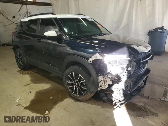 2021 Chevrolet TrailBlazer ACTIV with VIN KL79MSSL5MB035297, listed as a Copart auction lot 49272405 with 75,257 mi miles and Salvage Title. Bid and sale history available at DreamBid. Image 4.