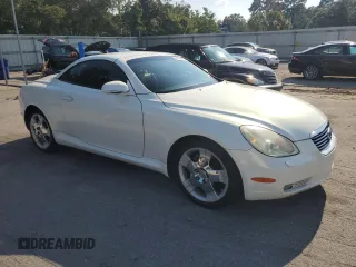 2002 Lexus SC with VIN JTHFN48Y820026697, listed as a Copart auction lot 67996114 with 156,536 mi miles and Salvage Title. Bid and sale history available at carsss.com. Image 4.