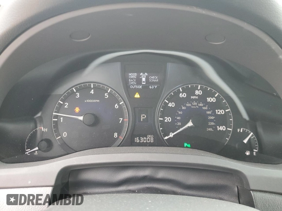 2011 Lexus RX 350 with VIN 2T2BK1BA0BC105320, listed as a Copart auction lot 60102895 with 163,008 mi miles and Salvage title. Bid and sale history available at DreamBid. Image 9.