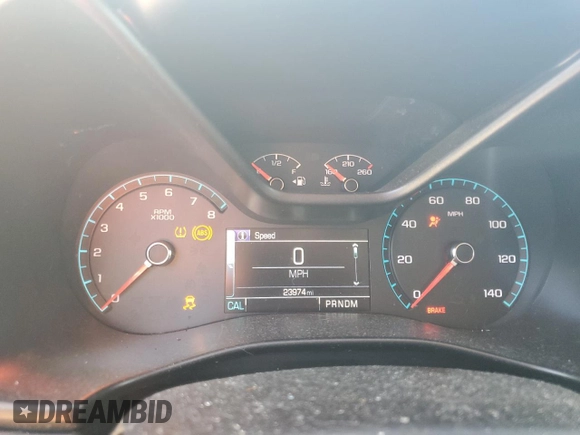 2018 GMC Canyon 2WD SLE with VIN 1GTH5CEA2J1136164, listed as a Copart auction lot 76719444 with 23,974 mi miles and Non Repairable. Bid and sale history available at carsss.com. Image 9.