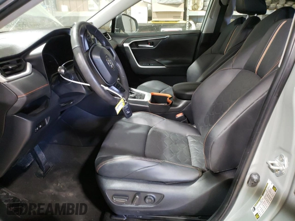 2023 Toyota RAV4 Adventure with VIN 2T3J1RFV8PW362575, listed as a Copart auction lot 43736115 with 36,402 mi miles and Salvage Title. Bid and sale history available at carsss.com. Image 7.