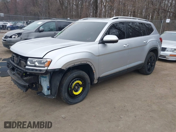 2019 Volkswagen Atlas SEL Premium with VIN 1V2NR2CA5KC507911, listed as a IAAI auction lot 41806967 with 70,618 mi miles and . Bid and sale history available at DreamBid. Image 18.