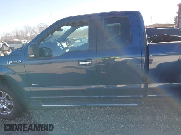 2017 Ford F-150 XL with VIN 1FTEX1EP2HFA30879, listed as a IAAI auction lot 41027941 with 54,480 mi miles. Bid and sale history available at carsss.com. Image 15.