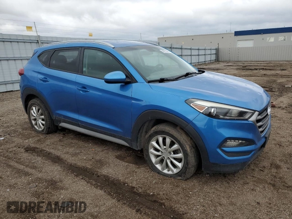 2018 Hyundai Tucson SEL z VIN KM8J3CA44JU600234, wystawiony jako Copart lot #54777085 z przebiegiem 109 830 mil mil oraz Szkoda całkowita • Salvage title. Historia ofert i sprzedaży dostępna na DreamBid. Obrazek 4.
