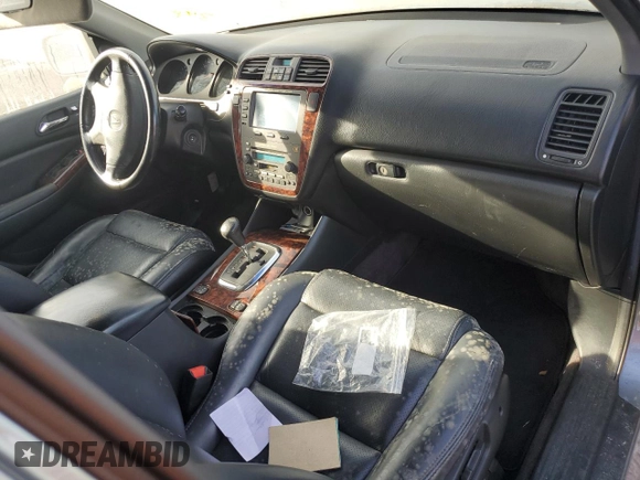 2002 Acura MDX Touring Pkg with VIN 2HNYD18642H509636, listed as a Copart auction lot 74364754 with 0 mi miles and Non Repairable. Bid and sale history available at carsss.com. Image 8.