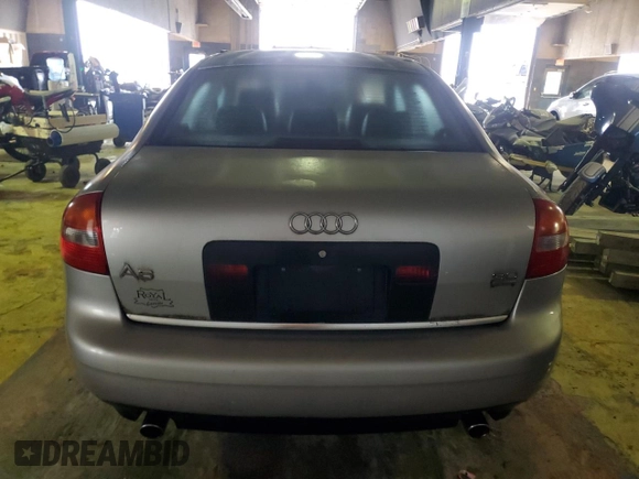 2003 Audi A6 3.0L with VIN WAULT64B33N047496, listed as a Copart auction lot 85170154 with 120,705 mi miles and Clean Title. Bid and sale history available at carsss.com. Image 6.