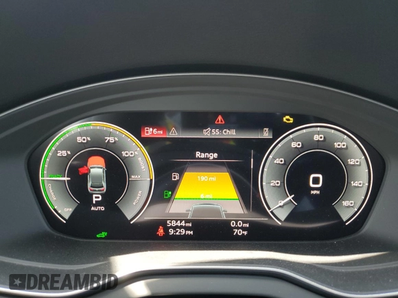 2024 Audi Q5 S line Premium Plus с VIN WA1E2AFY5R2086601, выставлен на аукционе Copart как лот 53965715 с пробегом 5 844 миль миль и Списание • Salvage title. История ставок и продаж доступна на DreamBid. Изображение 9.