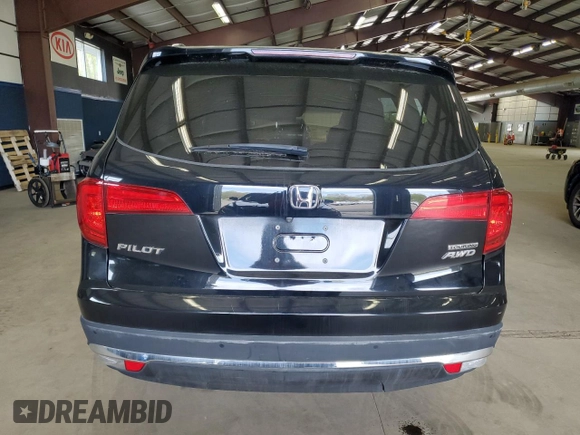 2016 Honda Pilot Touring with VIN 5FNYF6H95GB119598, listed as a Copart auction lot 55467715 with 178,953 mi miles and Clean Title. Bid and sale history available at DreamBid. Image 6.