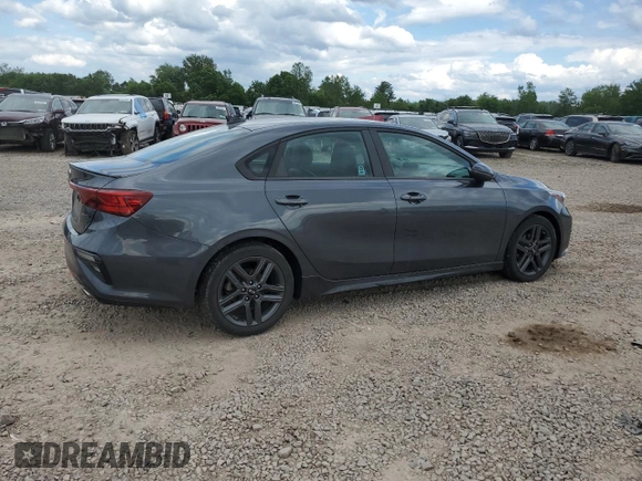 2021 Kia Forte GT-Line с VIN 3KPF34AD3ME336846, выставлен на аукционе Copart как лот 61807425 с пробегом 36 711 миль миль и Списание • Salvage title. История ставок и продаж доступна на DreamBid. Изображение 3.