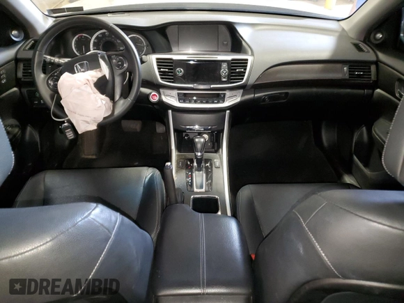 2014 Honda Accord Sedan EX-L with VIN 1HGCR2F81EA206863, listed as a Copart auction lot 46168435 with 118,177 mi miles and Clean Title. Bid and sale history available at carsss.com. Image 8.