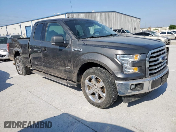 2017 Ford F-150 XL with VIN 1FTEX1CP9HKC59876, listed as a Copart auction lot 52793685 with 58,728 mi miles and Salvage Title. Bid and sale history available at carsss.com. Image 4.