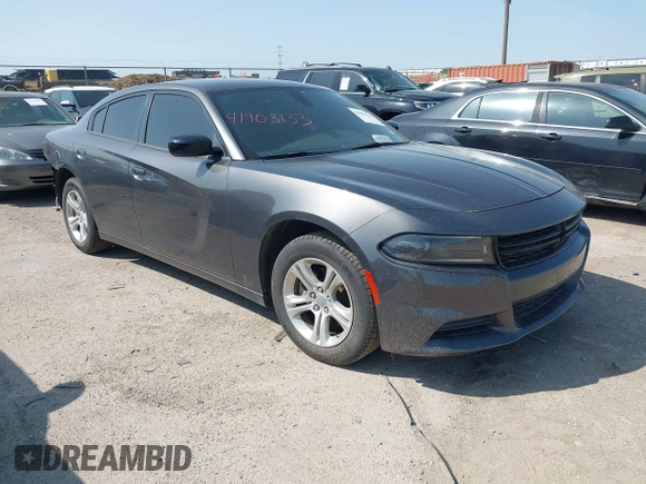 2023 Dodge Charger SXT with VIN 2C3CDXBG4PH635947, listed as a IAAI auction lot 41903133 with 24,702 mi miles and . Bid and sale history available at DreamBid. Image 1.