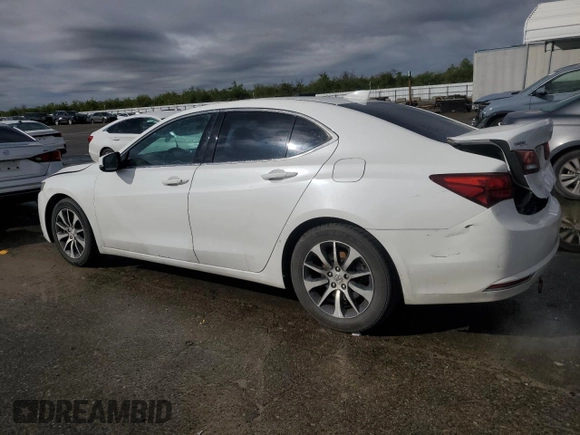 2016 Acura TLX with VIN 19UUB1F37GA000618, listed as a Copart auction lot 49133985 with 160,416 mi miles and Salvage title. Bid and sale history available at DreamBid. Image 2.