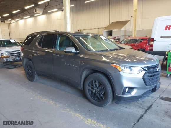 2020 Chevrolet Traverse LT Cloth with VIN 1GNEVGKW2LJ176054, listed as a IAAI auction lot 41418529 with 132,951 mi miles. Bid and sale history available at carsss.com. Image 1.