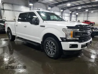 2020 Ford F-150 XL with VIN 1FTFW1E50LKE75868, listed as a Copart auction lot 58371005 with 55,112 mi miles and Salvage title. Bid and sale history available at DreamBid. Image 4.