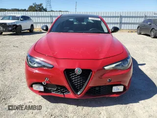 2018 Alfa Romeo Giulia Ti Sport with VIN ZARFAECN2J7596268, listed as a Copart auction lot 73506504 with 69,088 mi miles and Salvage Title. Bid and sale history available at carsss.com. Image 5.