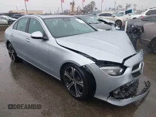 2023 Mercedes-Benz C 300 with VIN W1KAF4GB1PR069468, listed as a IAAI auction lot 41572478 with 10,965 mi miles and . Bid and sale history available at DreamBid. Image 1.