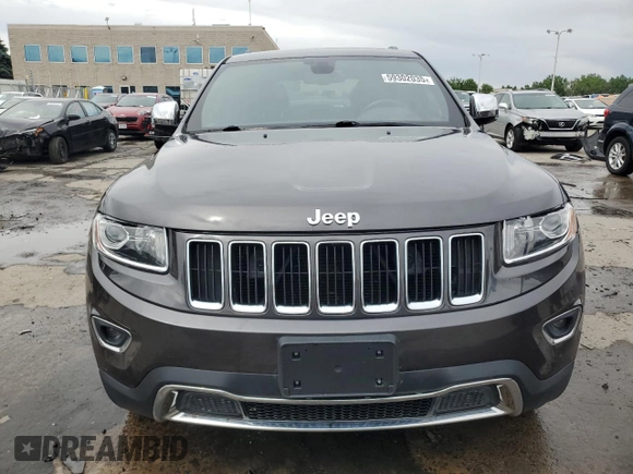 2016 Jeep Grand Cherokee Limited with VIN 1C4RJFBG7GC317221, listed as a Copart auction lot 59302035 with 107,346 mi miles and Salvage title. Bid and sale history available at DreamBid. Image 5.