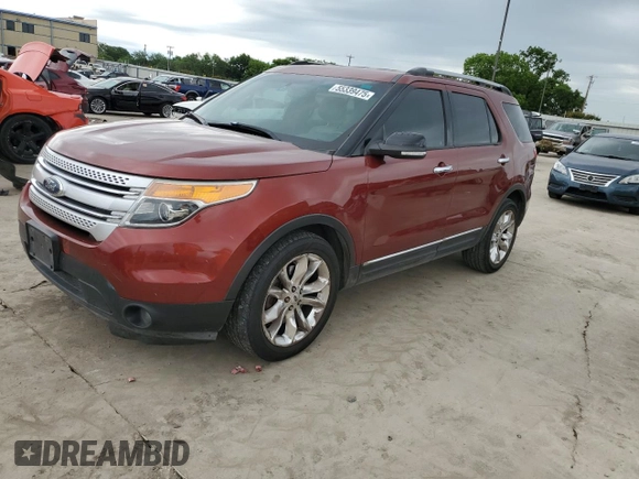 2014 Ford Explorer XLT with VIN 1FM5K7D8XEGA54182, listed as a Copart auction lot 55339475 with 211,975 mi miles and Salvage Title. Bid and sale history available at carsss.com. Image 1.