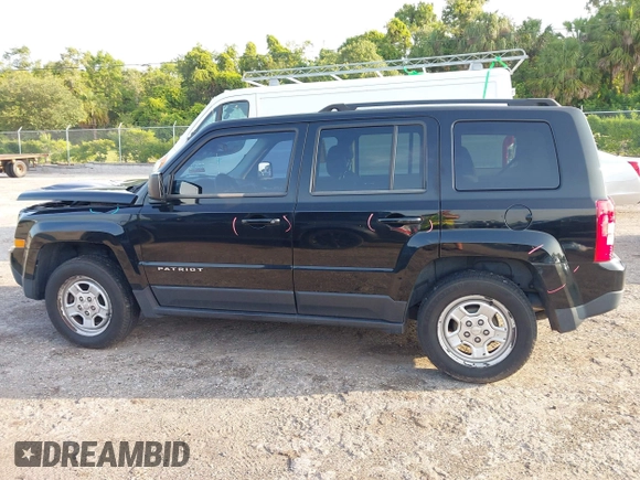 2014 Jeep Patriot Sport with VIN 1C4NJPBA3ED720412, listed as a IAAI auction lot 42390785 with 215,446 mi miles and . Bid and sale history available at DreamBid. Image 14.