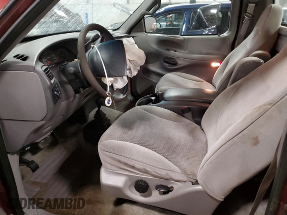 1997 Ford F-150 with VIN 2FTDF08W7VCB00590, listed as a Copart auction lot 50950465 with 105,733 mi miles and Clean title. Bid and sale history available at DreamBid. Image 7.