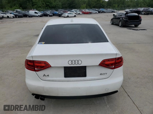 2011 Audi A4 Premium z VIN WAUAFAFL3BN053594, wystawiony jako Copart lot #53819285 z przebiegiem 114 690 mil mil oraz Szkoda całkowita • Salvage title. Historia ofert i sprzedaży dostępna na DreamBid. Obrazek 6.