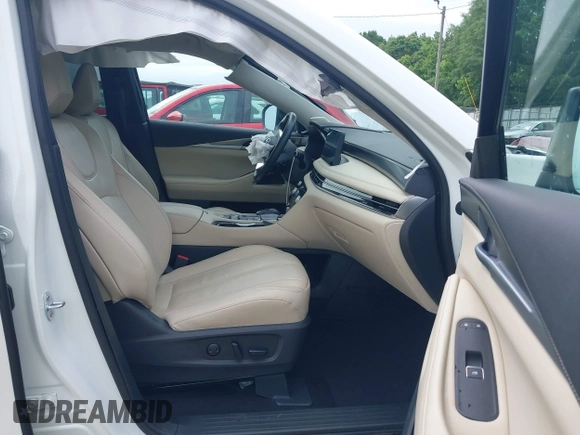 2023 Infiniti QX60 Luxe with VIN 5N1DL1FS7PC348051, listed as a IAAI auction lot 42212530 with 55,207 mi miles and . Bid and sale history available at DreamBid. Image 5.