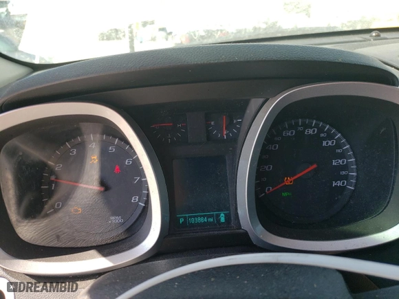 2016 Chevrolet Equinox LS with VIN 2GNFLEEK3G6223876, listed as a Copart auction lot 47306095 with 103,884 mi miles and Salvage Title. Bid and sale history available at carsss.com. Image 9.
