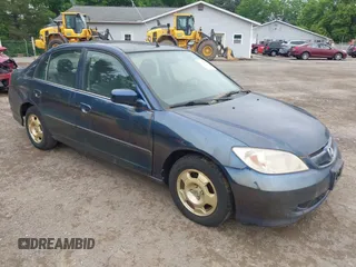 2005 Honda Civic z VIN JHMES95615S006269, wystawiony jako IAAI lot #42355993 z przebiegiem 113 468 mil mil oraz . Historia ofert i sprzedaży dostępna na DreamBid. Obrazek 1.